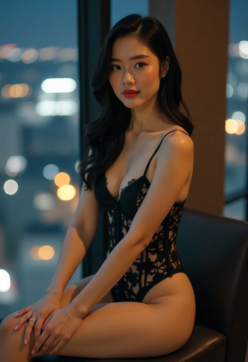 酒店走廊与房间门